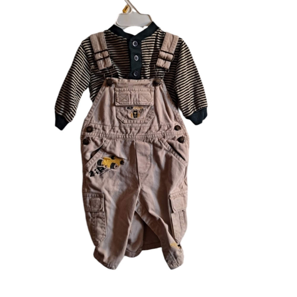 Miniwear Matching Overalls Set
